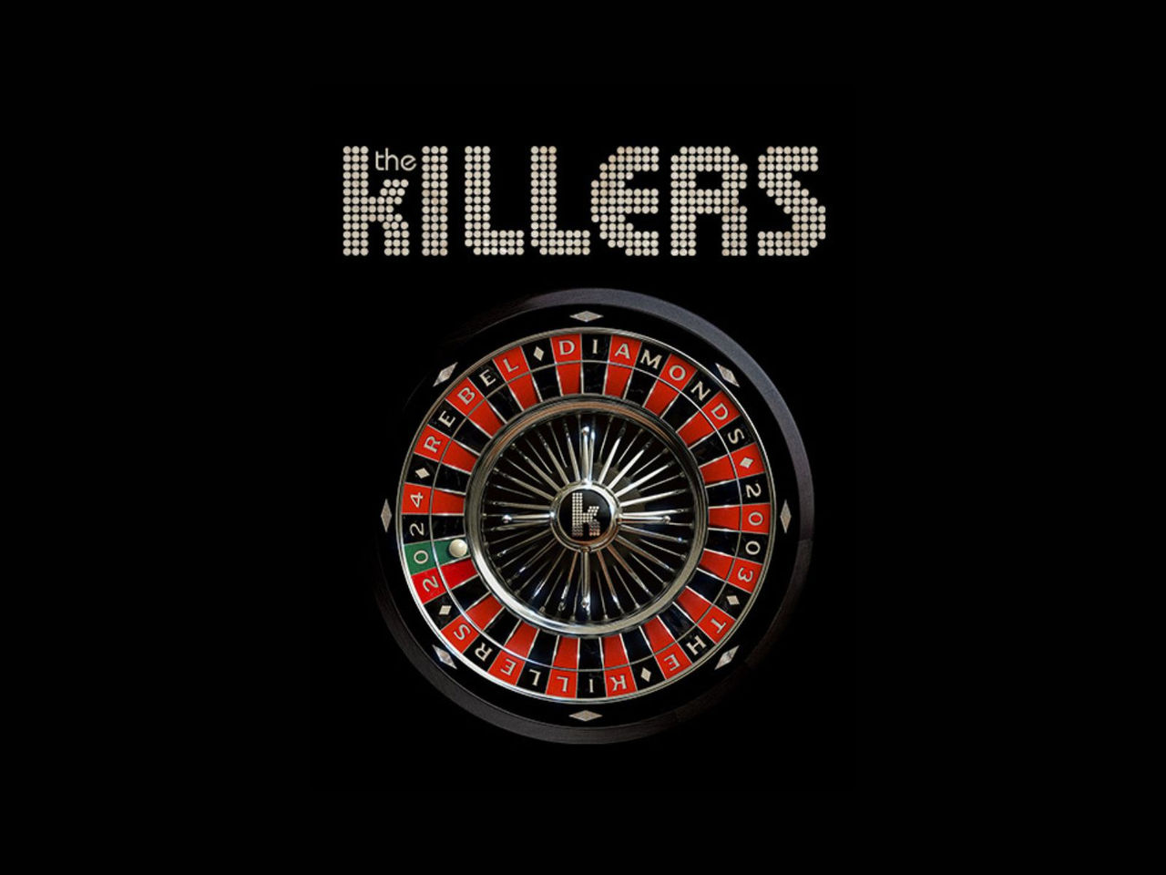 The Killers, Sat 30 Nov - image of a roulette wheel